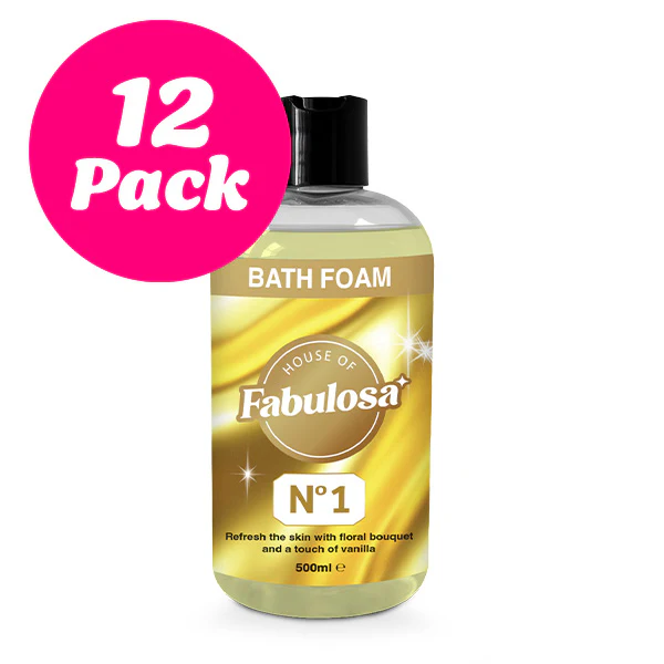 Fabulosa Bath Foam N°1 500ml 12 Pack Bundle