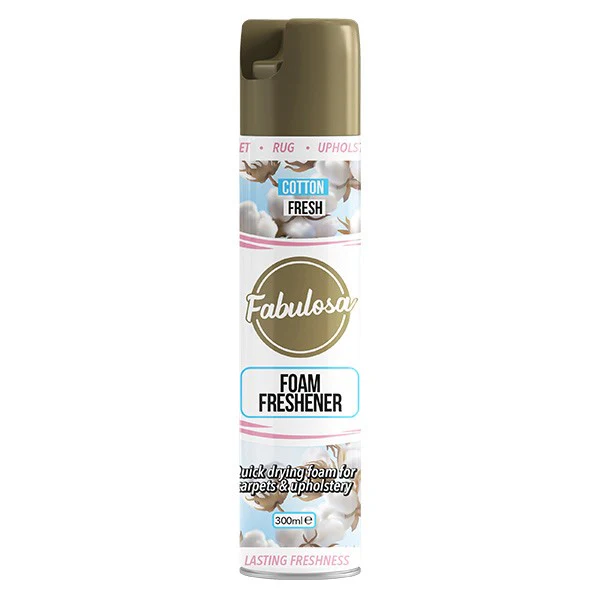 Fabulosa Carpet & Upholstery Foam Freshener Cotton Fresh 300ml